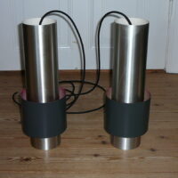 Et par Zenit loftlamper design Jo Hammerborg