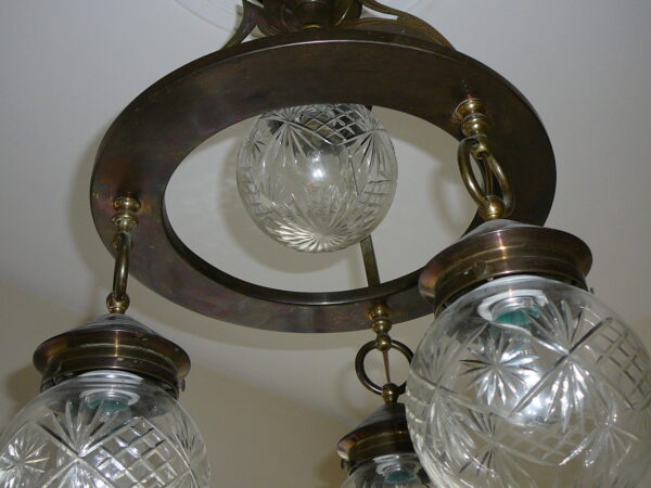 Art Deco Lysekrone - Image 3