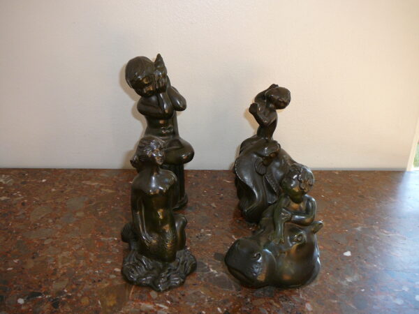 Just Andersen figurer lot af 4 stk - Image 2