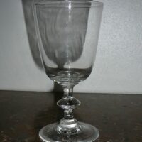 Christian VIII Rødvins Berlinois glas uden slibning