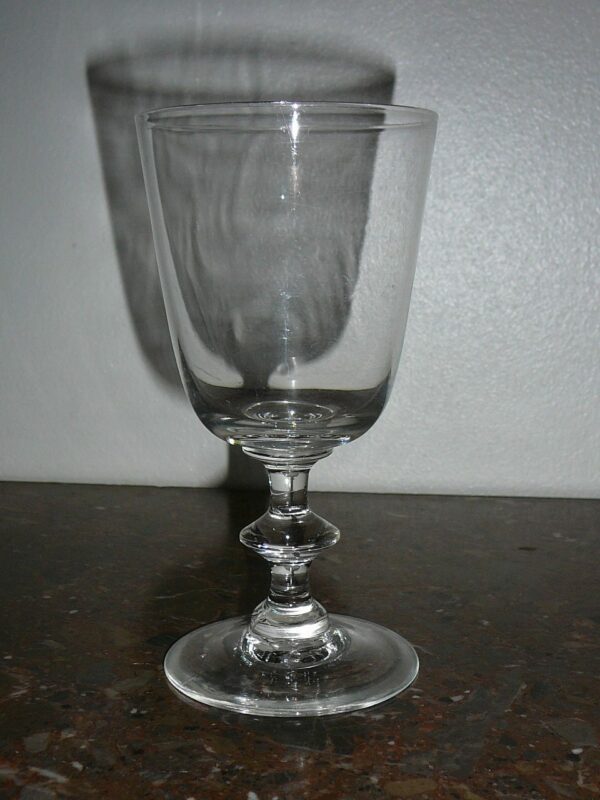 Christian VIII Rødvins Berlinois glas uden slibning