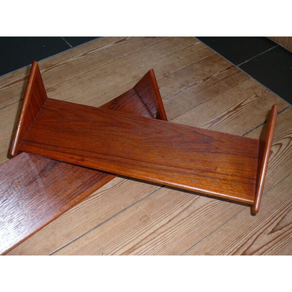 2 stk sengeborde i teak - Image 4