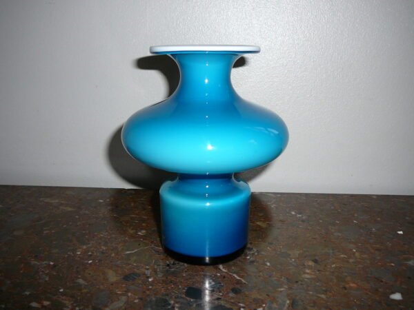 Flot blå Carnaby vase Per Lütken - Image 5