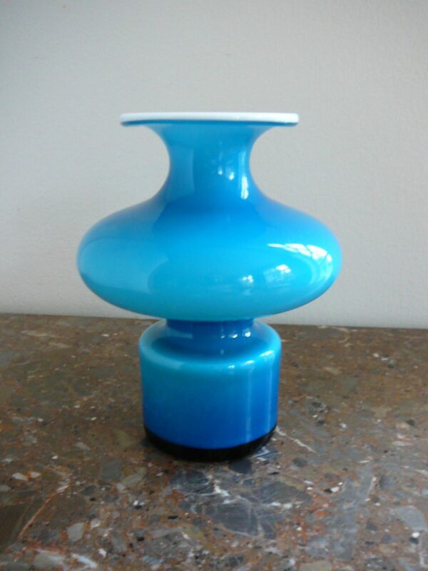 Flot blå Carnaby vase Per Lütken - Image 3