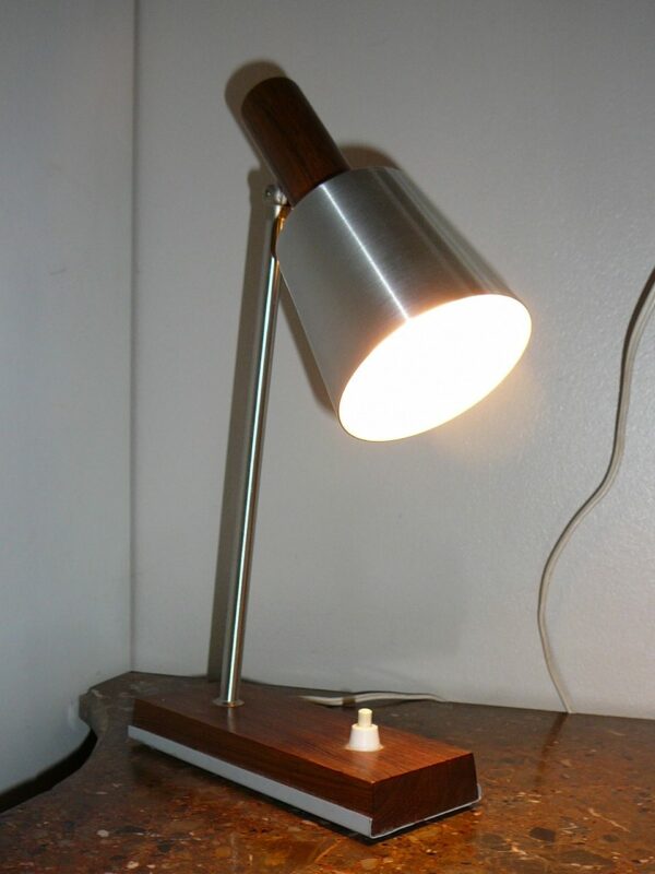 Lyfa Silva bordlampe Aluminium og palisander - Image 4
