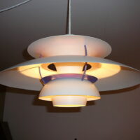 PH5 hvid loftlampe som ny