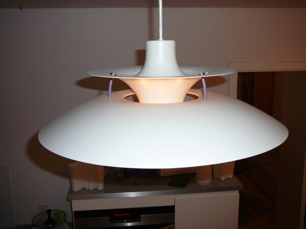 PH5 hvid loftlampe som ny - Image 4