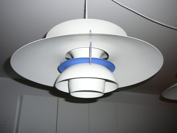 PH5 hvid loftlampe som ny - Image 3