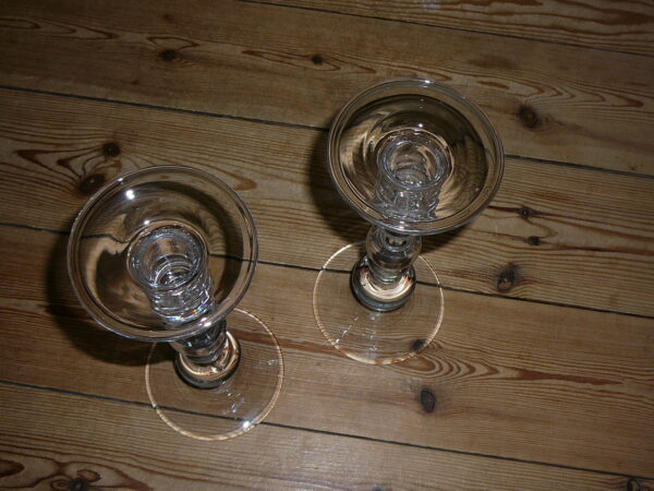 Et par glas lysestager Charlotte Amalie Holmegaard - Image 4