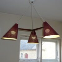 50'er loftlampe antagelig Holm Sørensen