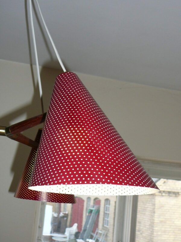 50'er loftlampe antagelig Holm Sørensen - Image 6
