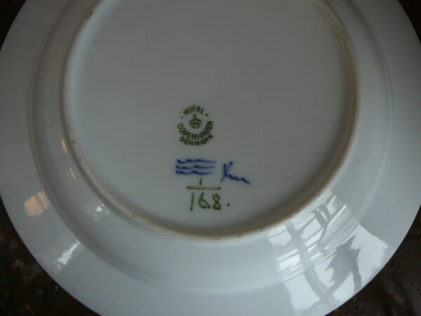 Musselmalet Riflet Dyb Tallerken - Image 3
