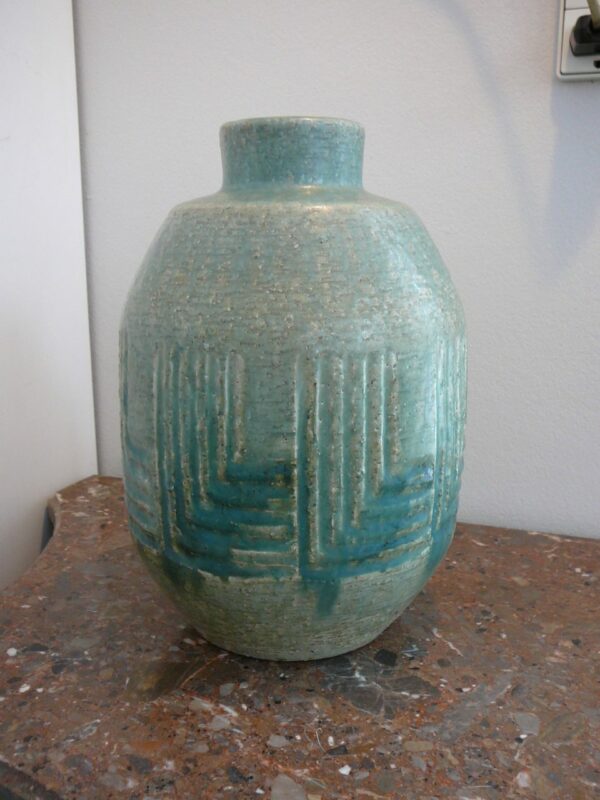 Stor Saxbo Vase i stentøj E.ST.N
