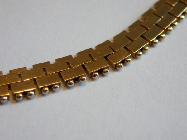 Guld collier 18k 750 Frank Frederiksen - Image 3