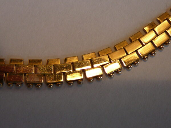 Guld collier 18k 750 Frank Frederiksen - Image 4