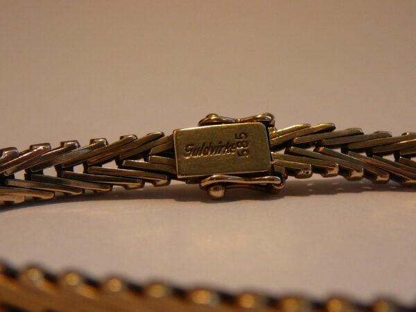 Geneve armbånd guld 14k 585 - Image 5