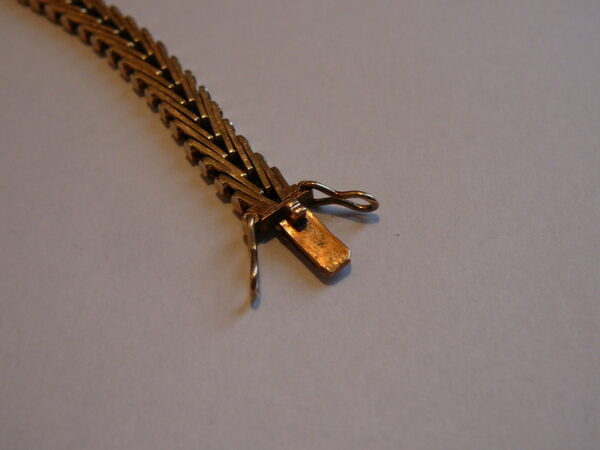 Geneve armbånd guld 14k 585 - Image 3