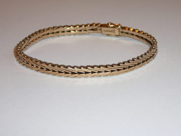 Geneve armbånd guld 14k 585 - Image 2