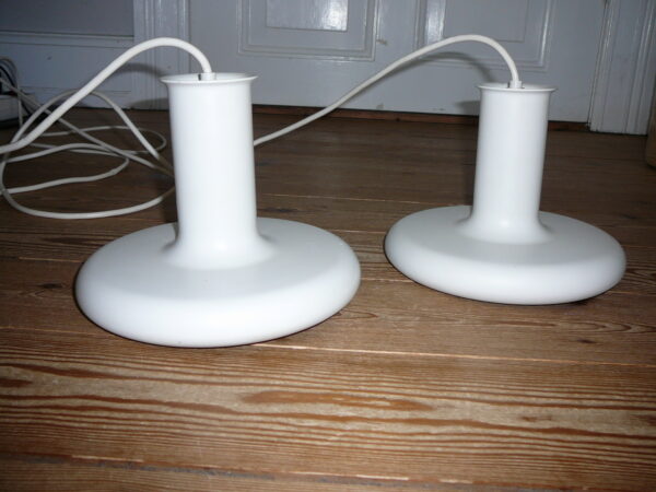 2 stk Optima 5 pendler i mat hvid