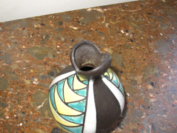 Negro / Tribal vase Michael Andersen Bornholm - Image 5
