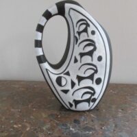 Negro / Tribal vase Michael Andersen Marianne Starck