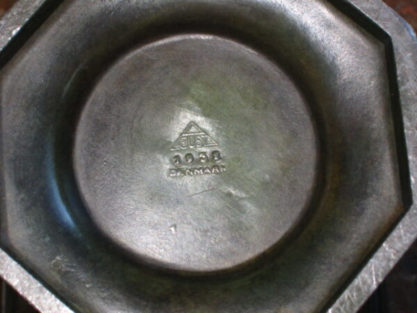 Just Andersen vase af Diskometal nr. 1932 - Image 3