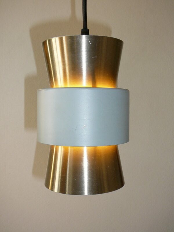Mid Century suspension lamp Carl Thore / Jo Hammerborg teak ophæng - Image 8