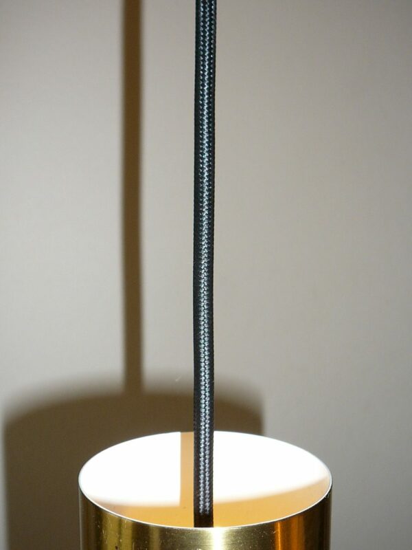 Etna Jo Hammerborg Trio Mid Century suspension lamp teak ophæng - Image 10