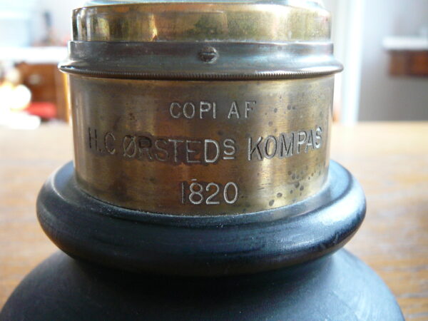 Messing kompas (Kopi af H. C. Ørsteds kompas 1820-1920) - Image 5