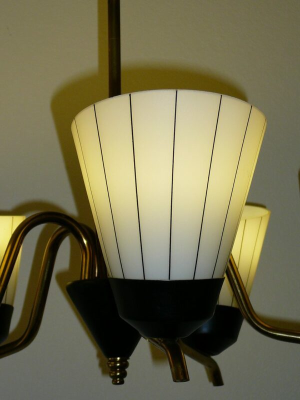 5 armet 50'er loftlampe stilnovo stil - Image 4