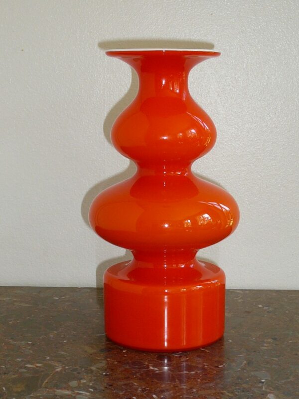Flot Orange Carnaby vase Per Lütken - Image 3