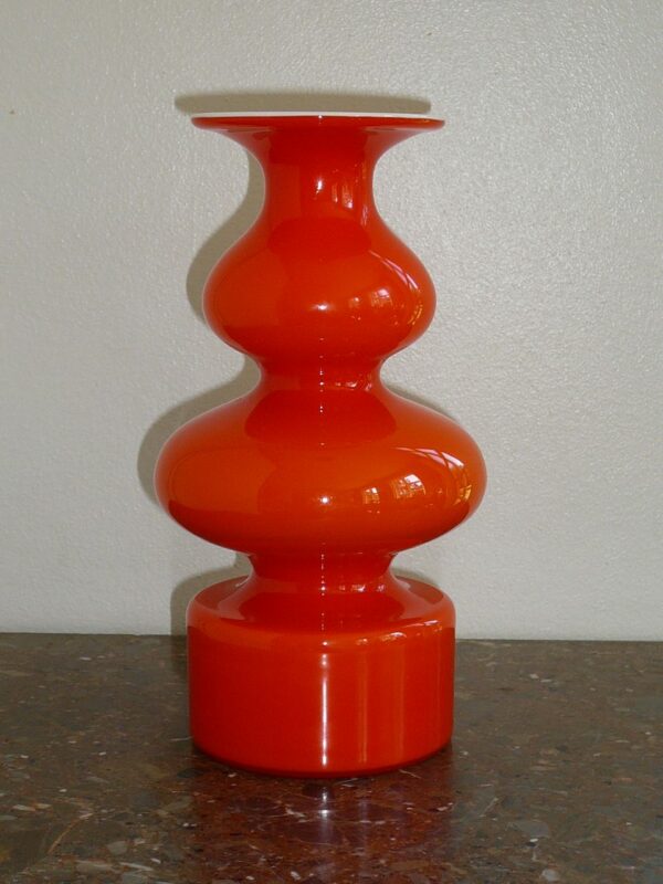 Flot Orange Carnaby vase Per Lütken - Image 4