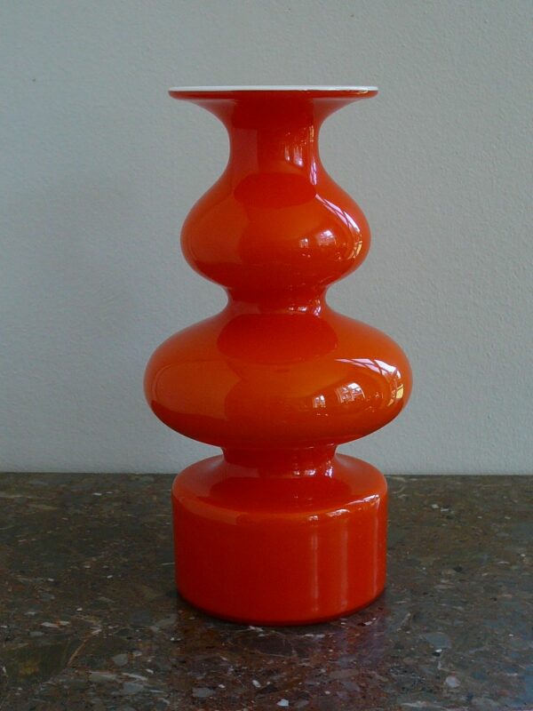 Flot Orange Carnaby vase Per Lütken - Image 6