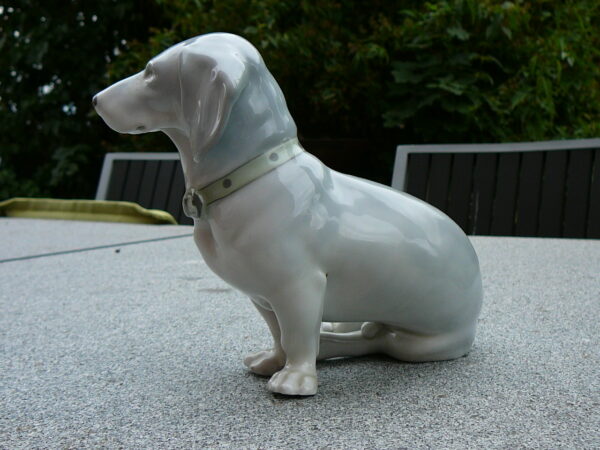 Tysk figur af gravhund F. Pfeffer - Image 4