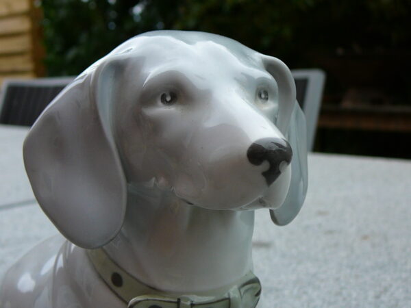 Tysk figur af gravhund F. Pfeffer - Image 6