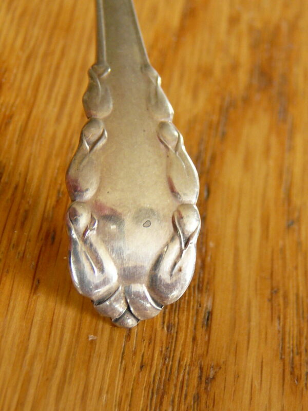 Georg Jensen Liljekonval Sterling sølv flødeske fra 1926 - Image 4