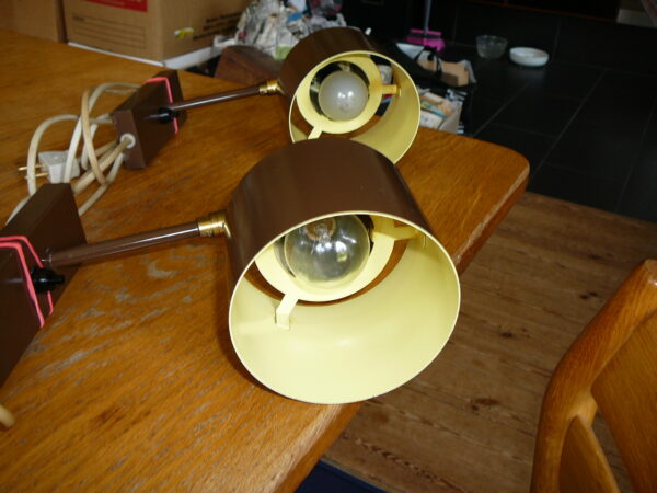 Et par Alfa væglamper design Jo Hammerborg - Image 6
