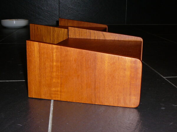 et par (2 stk) væghængte sengeborde i teak - Image 6