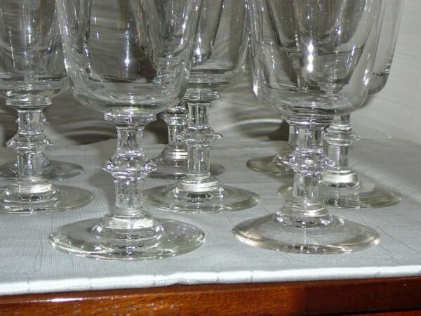 Christian VIII Porter Berlinois glas uden slibning - Image 6
