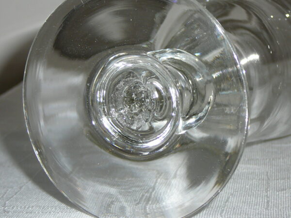 Christian VIII Porter Berlinois glas uden slibning - Image 5