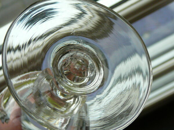 Christian VIII Porter Berlinois glas uden slibning - Image 3