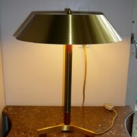 President bordlampe i messing