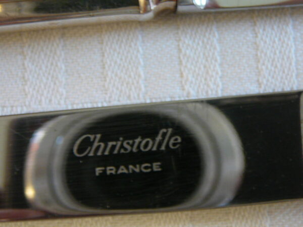 Lunch knife  silverplate Triade pattern Christofle France - Image 2