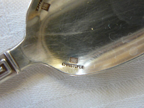 Tea spoon silverplate Triade pattern Christofle France - Image 2
