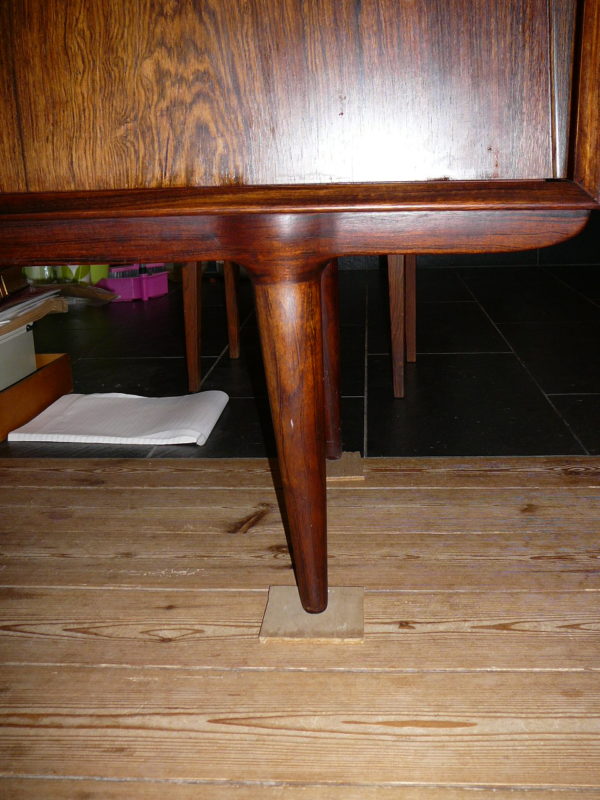 Mid century Highboard Rosewood Palisander Omann Junior - Image 6