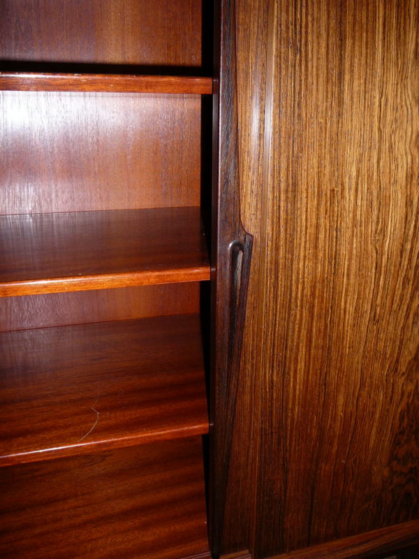 Mid century Highboard Rosewood Palisander Omann Junior - Image 8