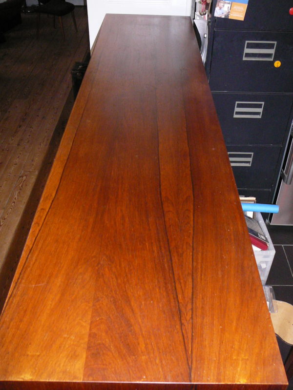 Mid century Highboard Rosewood Palisander Omann Junior - Image 4