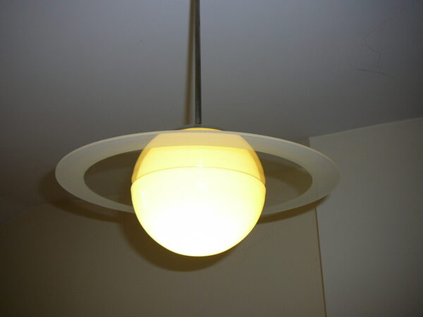 Art Deco Saturn pendel - Image 6