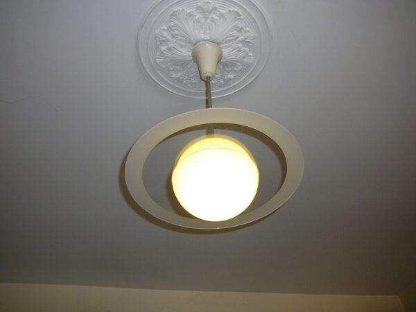 Art Deco Saturn pendel - Image 5