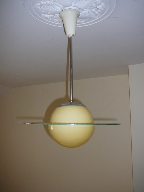 Art Deco Saturn pendel - Image 2